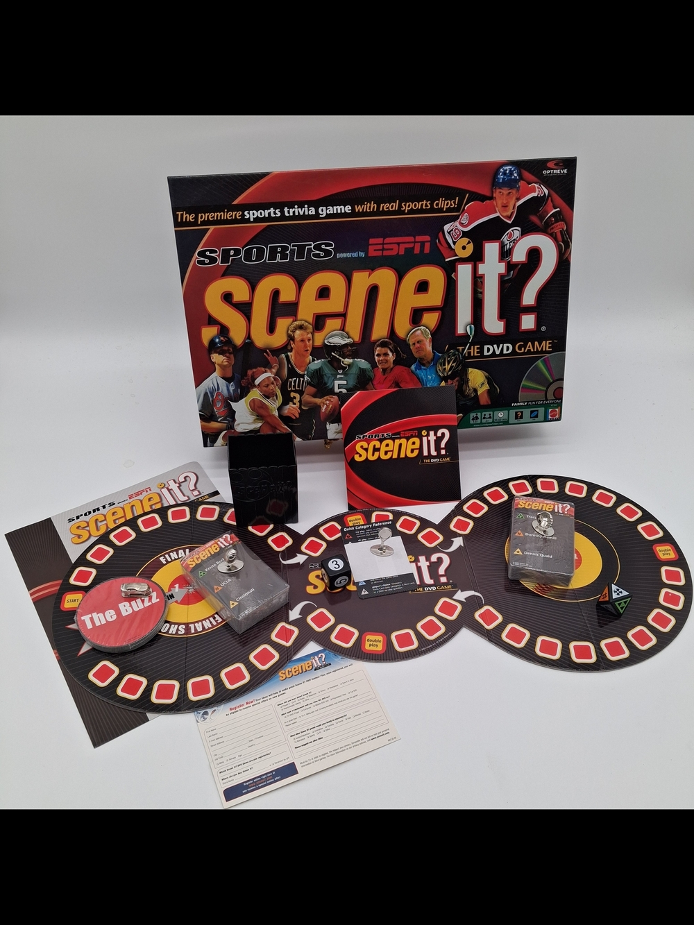 Scene It? The ESPN Sports Edition 2005 DVD Boardgame CIB Complete